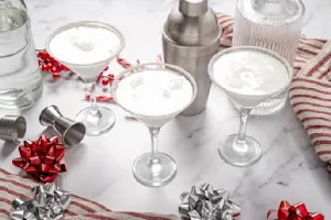 White Christmas Martini