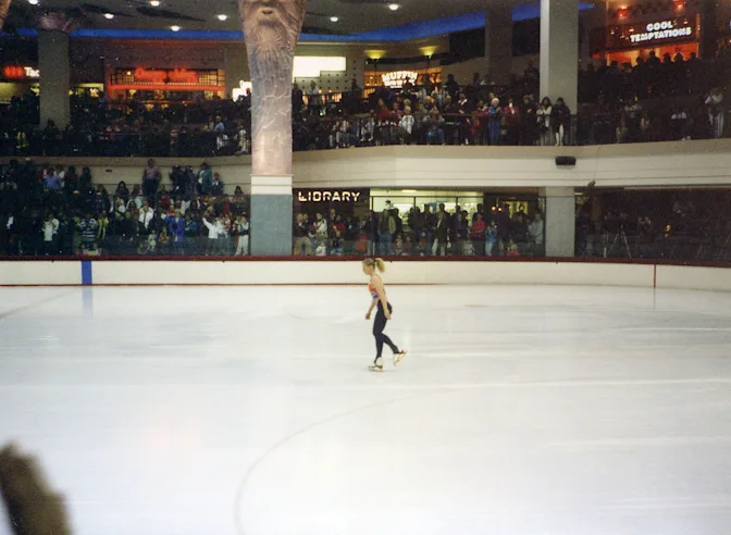 Tonya Harding skating