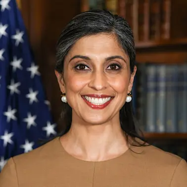 Usha Vance, official portrait (2025) (cropped reasonable)