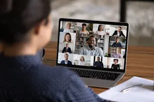 What do the undead use for virtual meetings? image