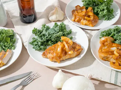 Drunken Pork Chops-image