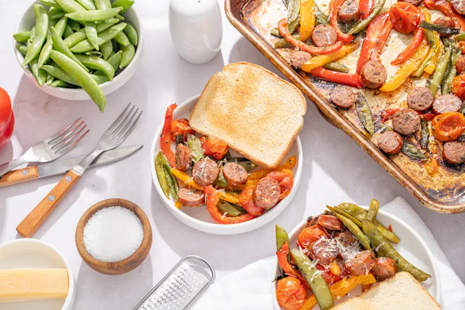 Easy Christmas Sheet Pan Supper