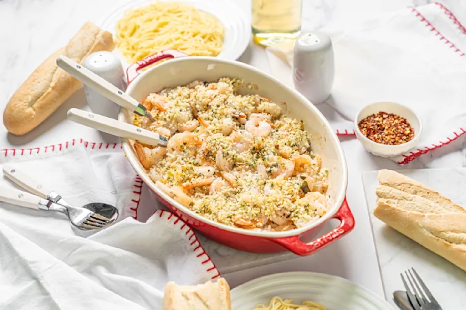 Baked Shrimp Scampi