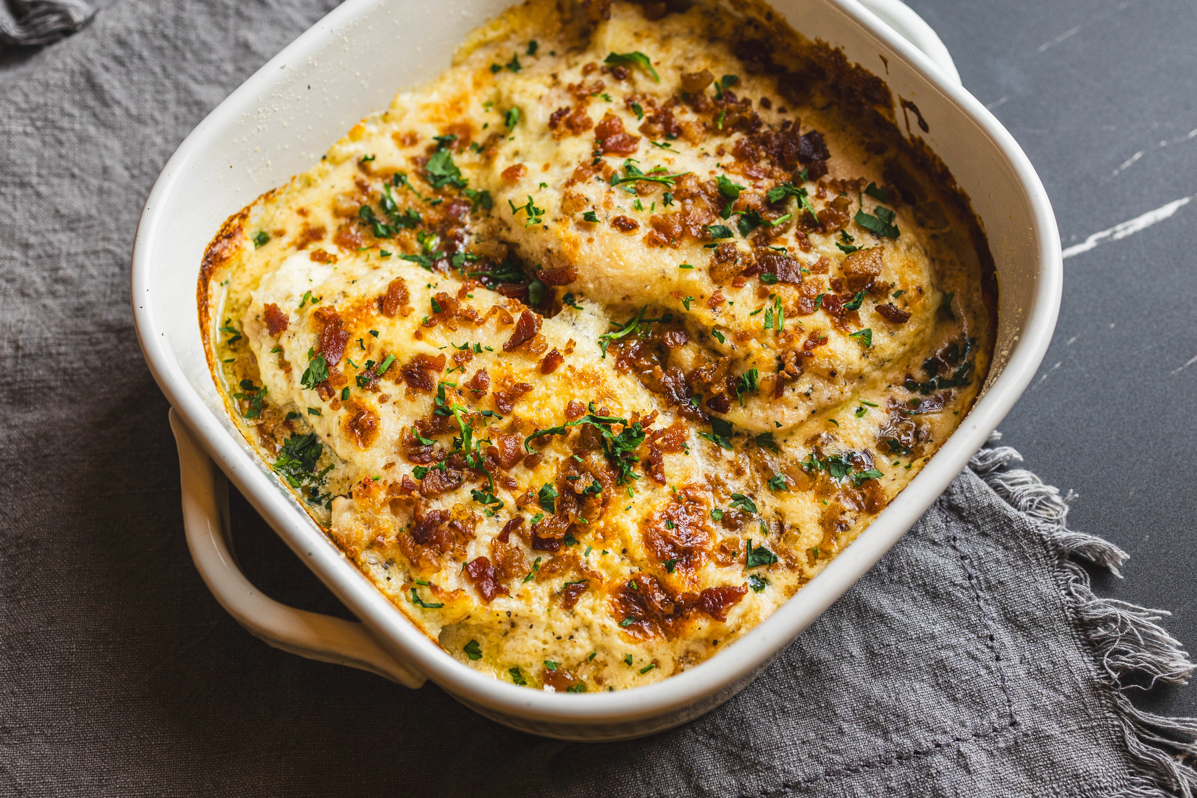 Oven Baked Bacon Chicken Ranch | Recipes Direct