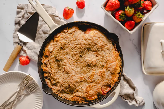Cast Iron Coffee Cake-1