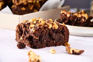 Nutty Fudge Brownies