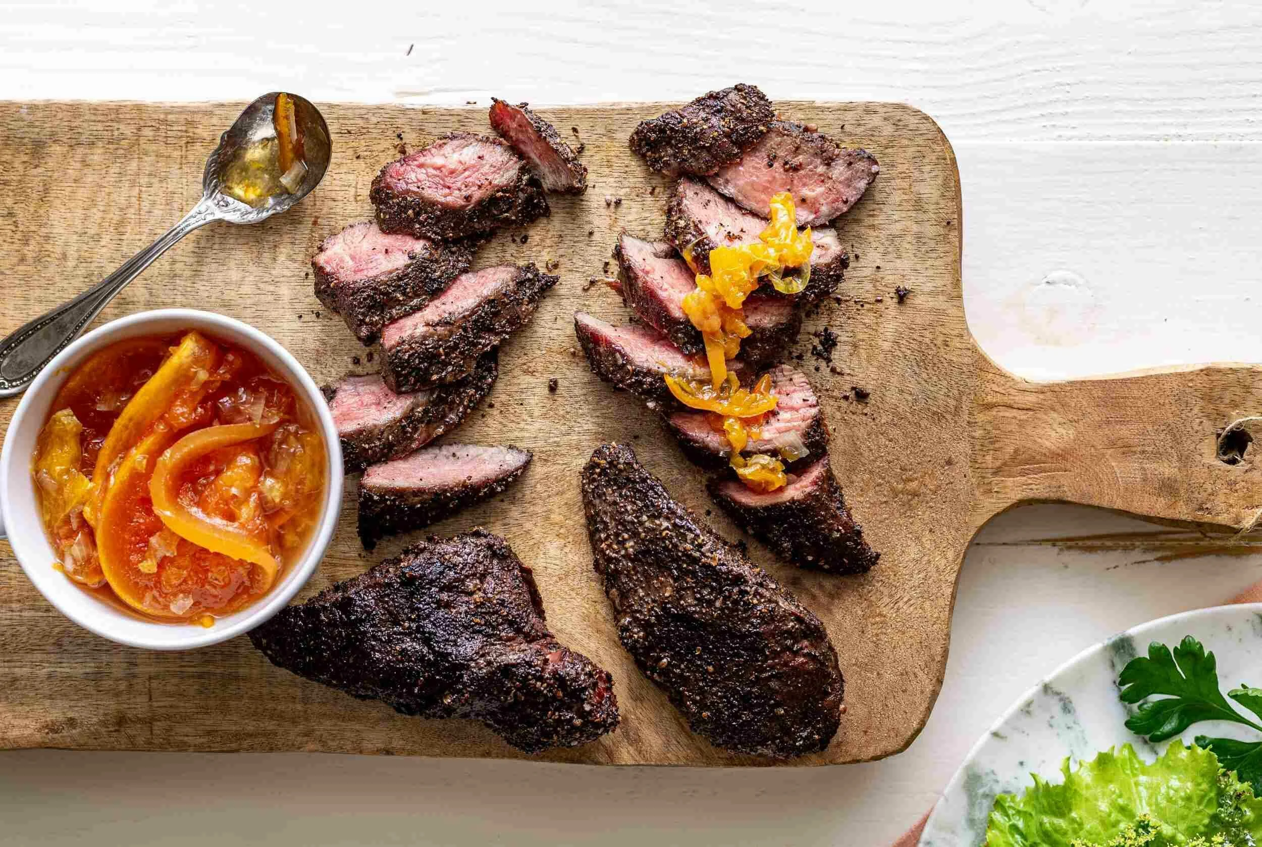 Steak & Citrus Chutney | Recipe Reader