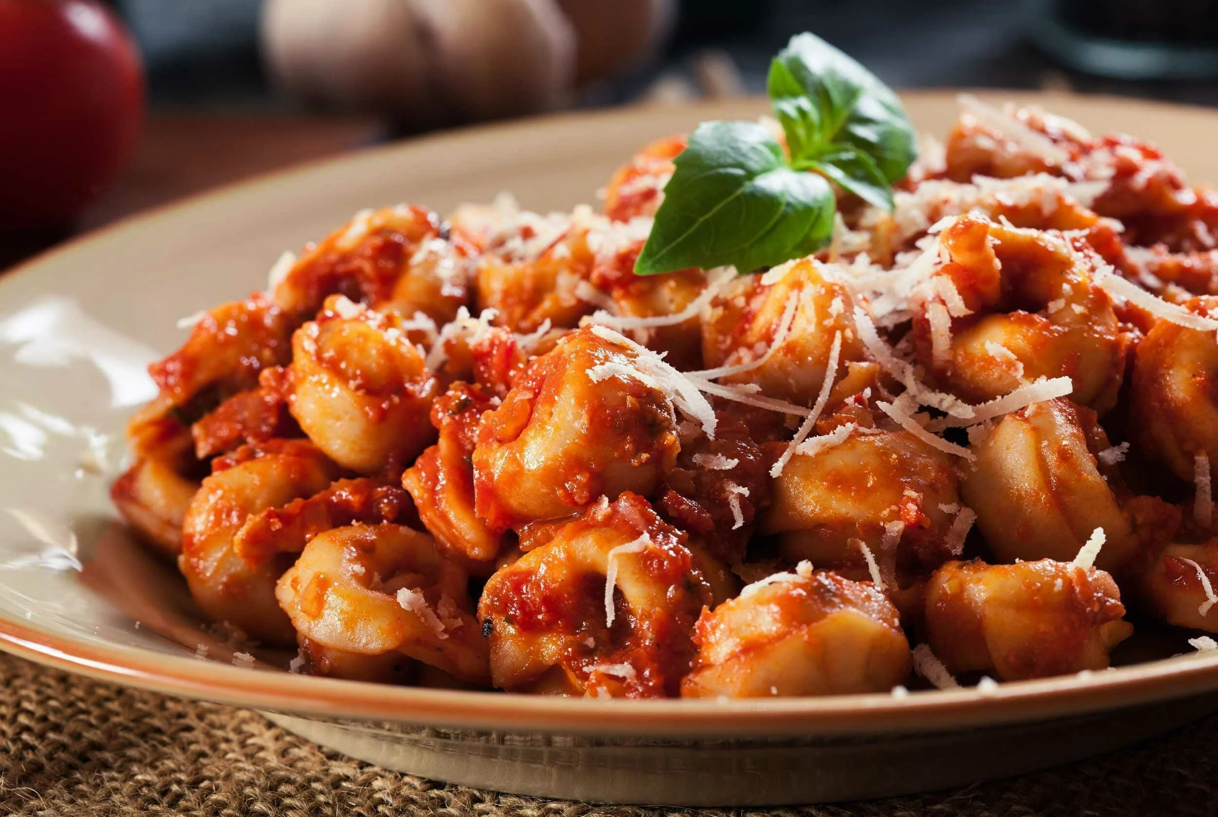 Quick Cheese Tortellini with Tomato Sauce | Cooking Professionally