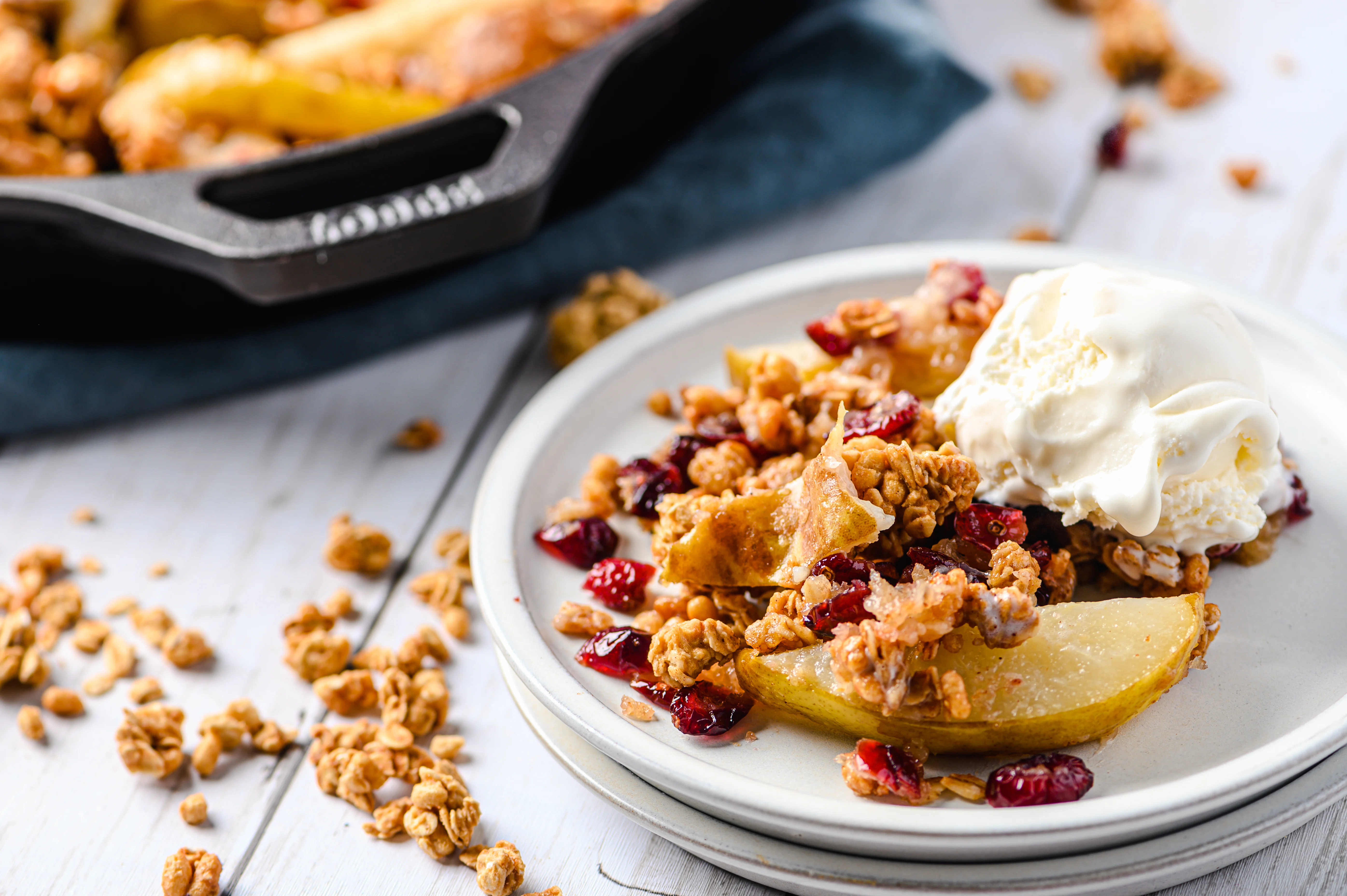 Grilled Dessert Crumble | Cooking Professionally