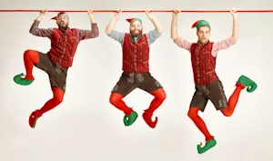What do you call a greedy elf? image