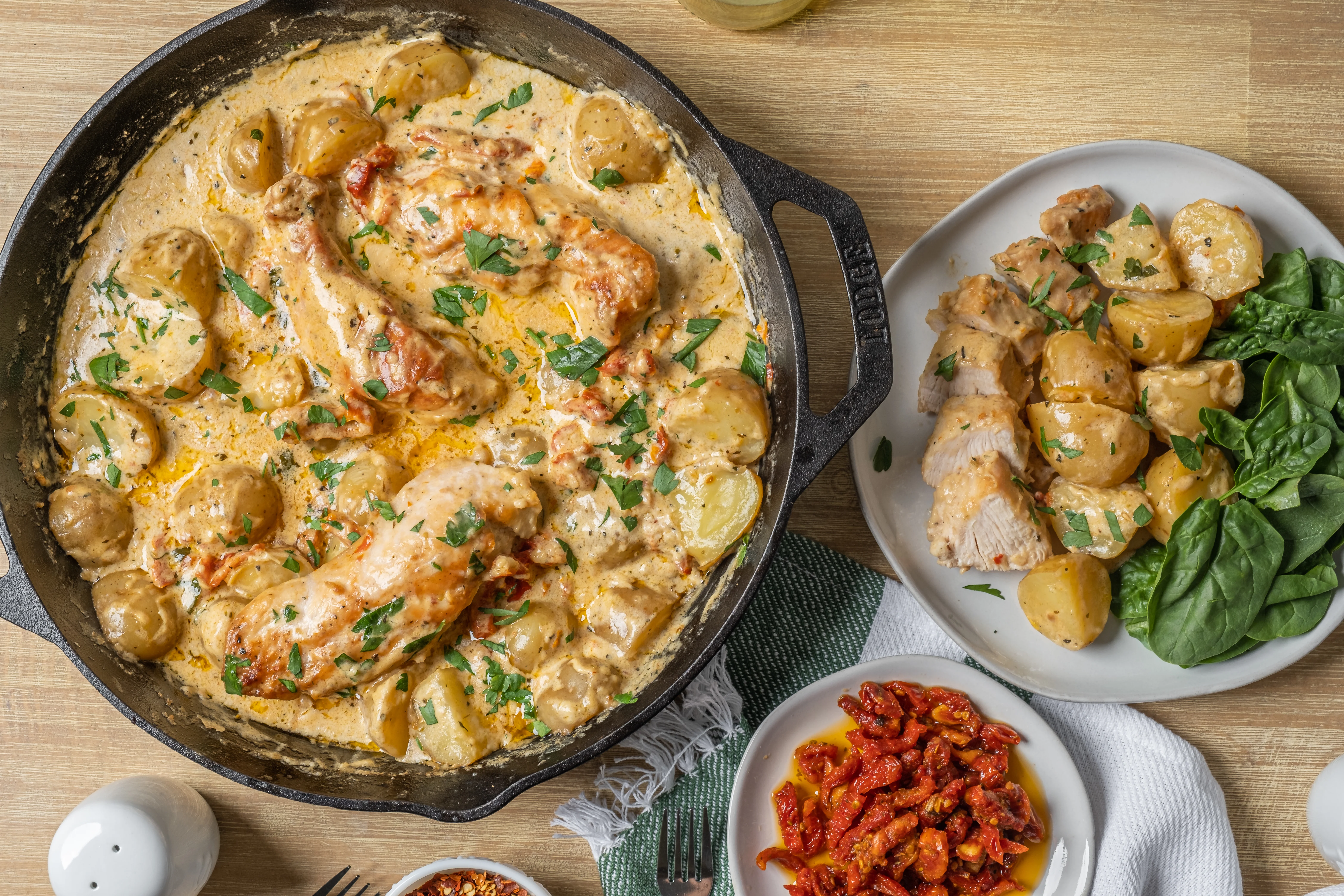 Creamy Tuscan Chicken | Command Cooking