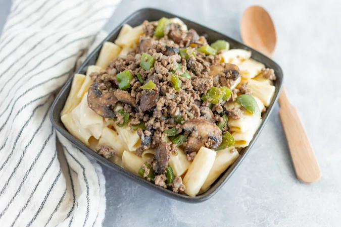 Cheesesteak Pasta-2