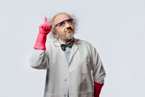 What happened to the scientist that really loved potassium? image
