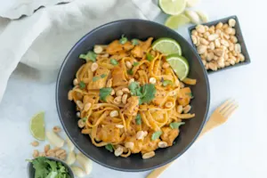 Easy Peanut Noodles And Chicken
