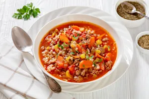 Simple Hamburger Soup