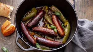 Sinatra Sausage and Veggies