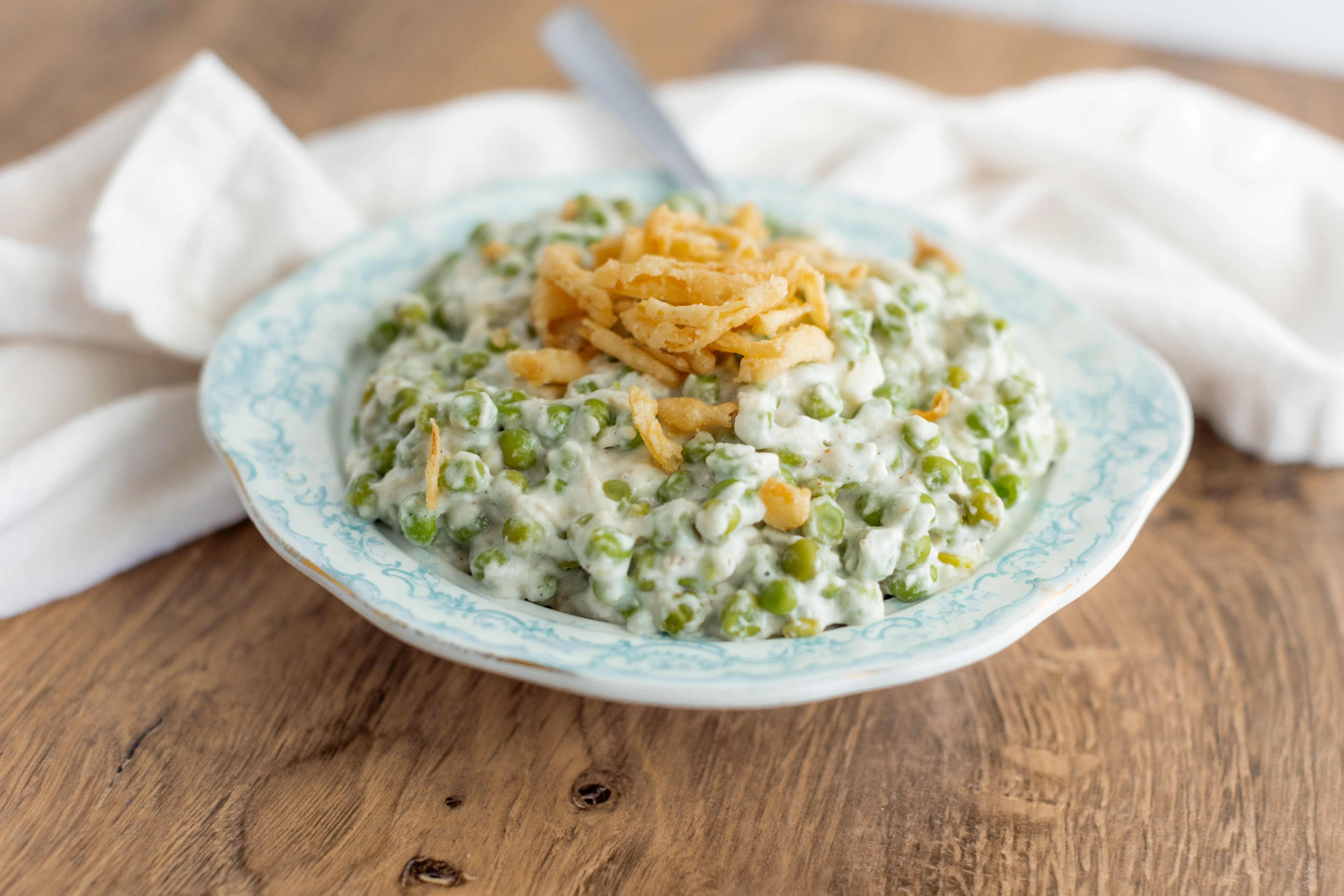 Heavenly Creamed Peas | Cooking Professionally