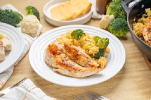 Easy Cheesy Chicken And Rice