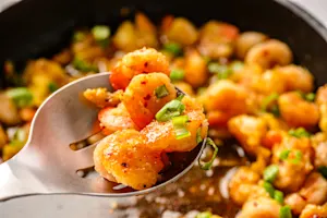 Honey Firecracker Shrimp