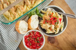 Stay-At-Home Chicken Alfredo Casserole