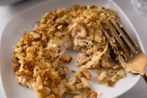 Creamy Swiss Chicken Casserole