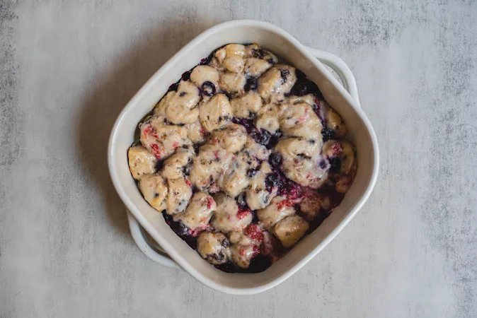 Berry Biscuit Bake