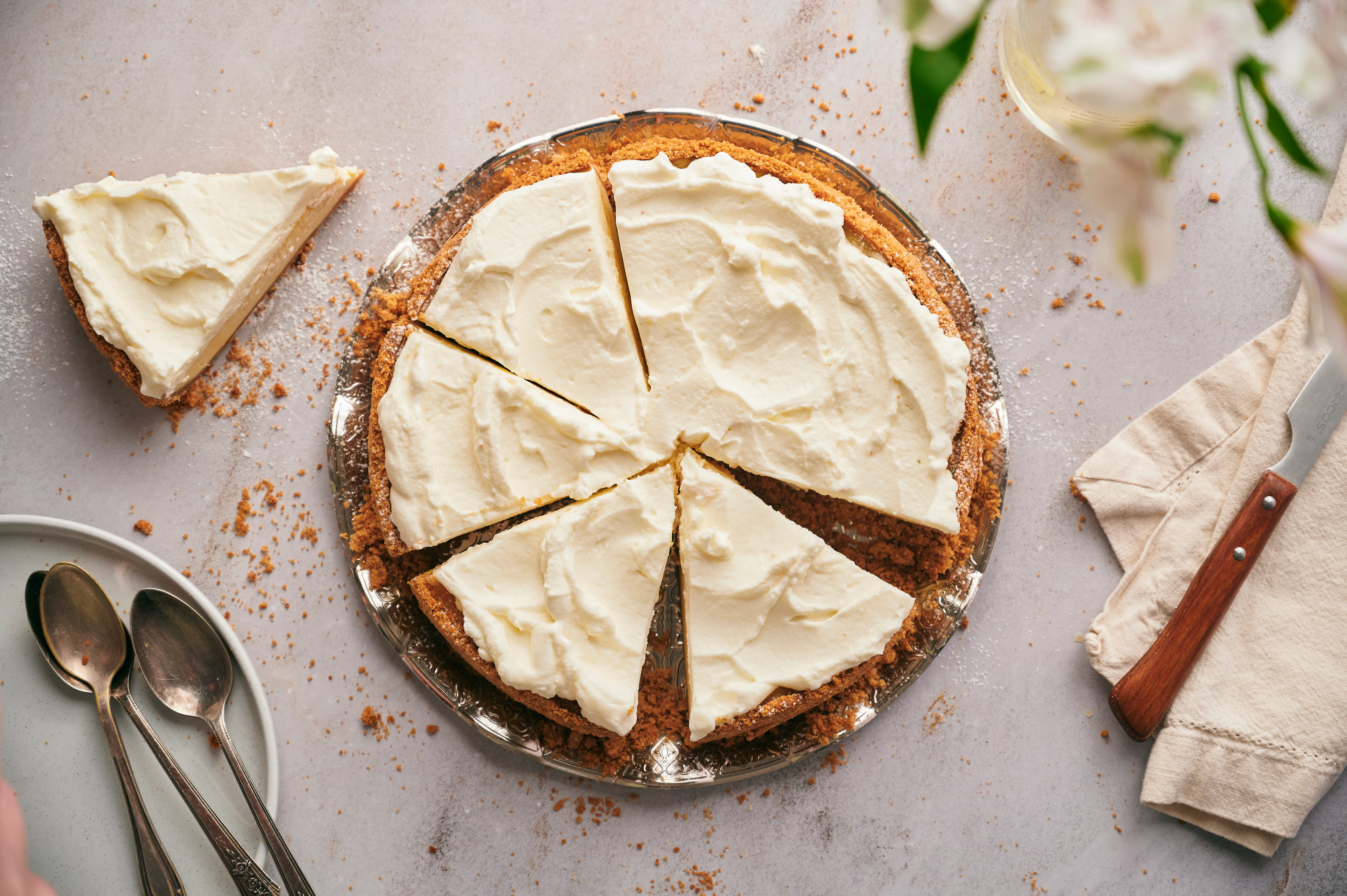 Eggnog Cheesecake | Command Cooking