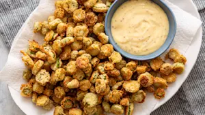 Pan Fried Okra 3
