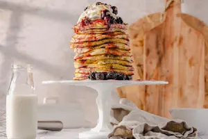 Cheery Cherry Pancakes