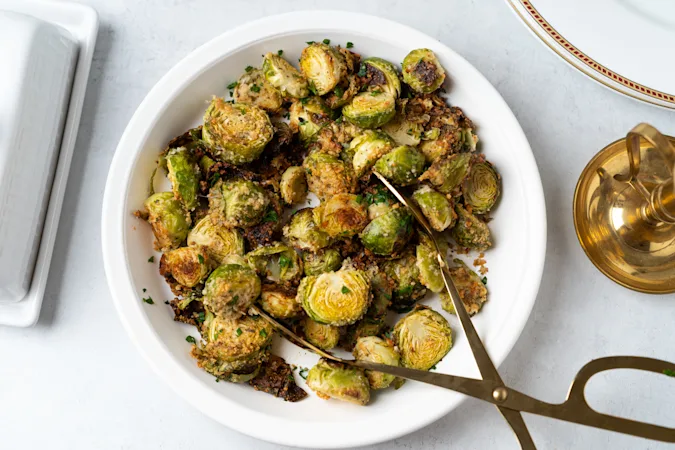 Snazzy Roasted Brussels
