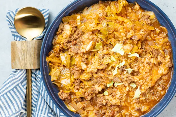 Stew and rice casserole-2