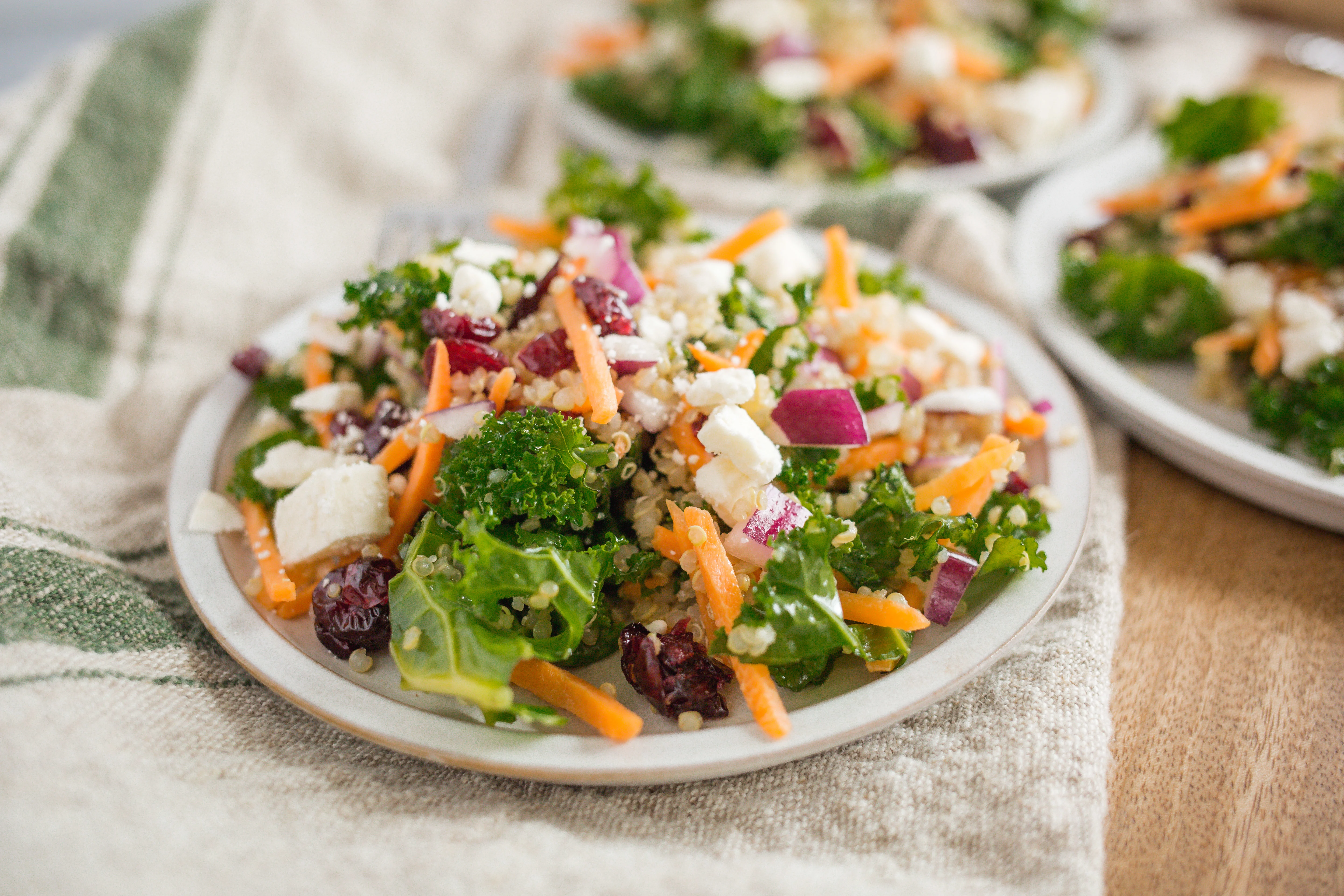 Kale Quinoa Salad | Command Cooking