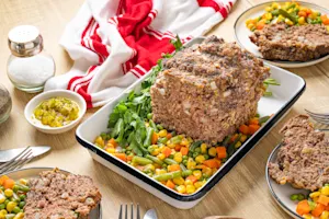 Authentic German Meatloaf