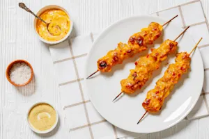 Bang Bang Chicken Skewers
