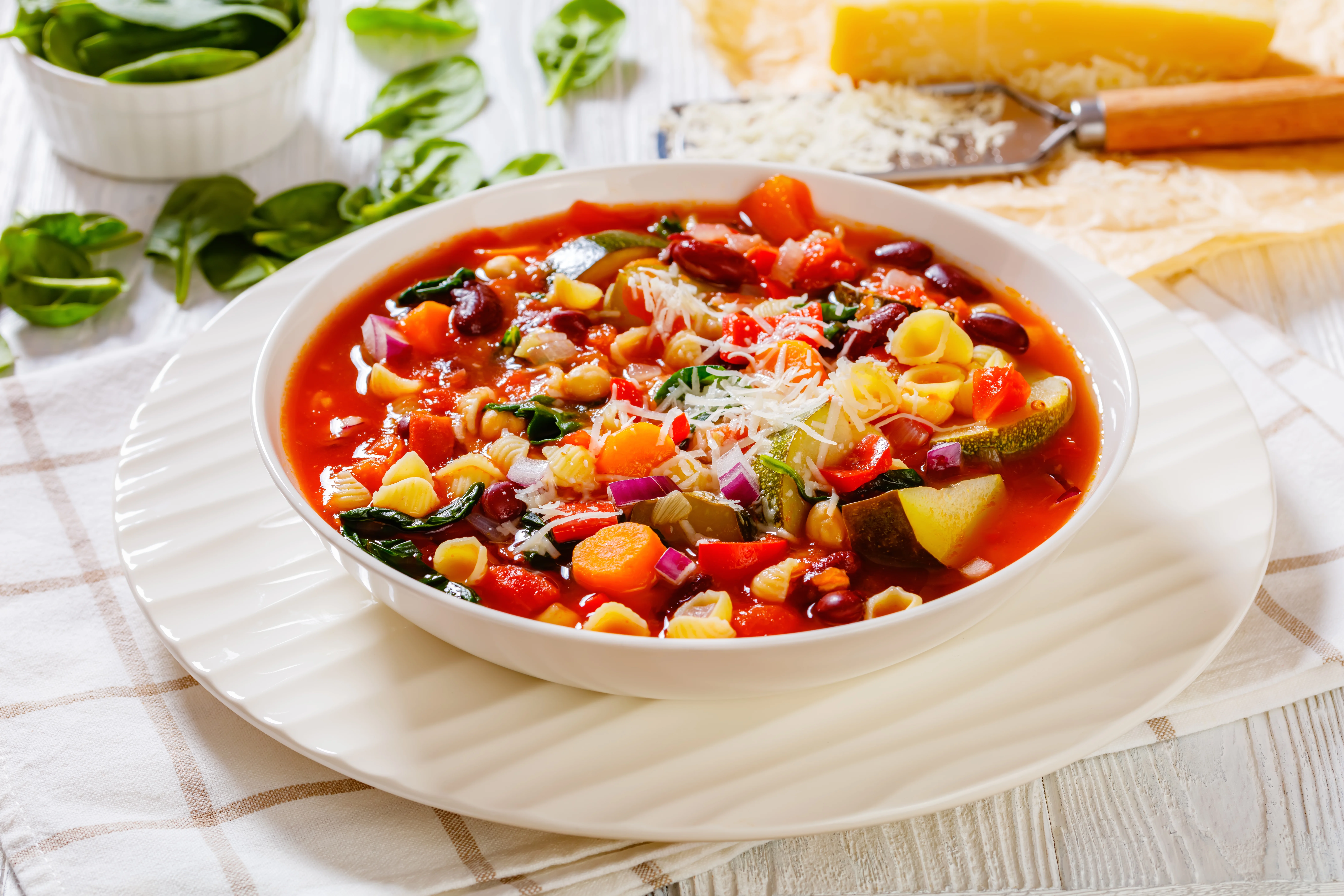 Over the Rainbow Minestrone | Command Cooking