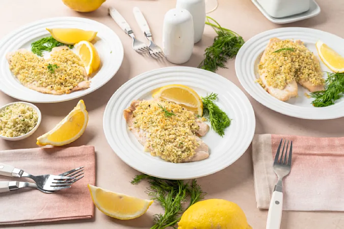 Fresh Dill Tilapia Bake