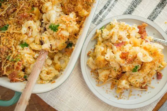 Church Potluck Mac and Cheese-11