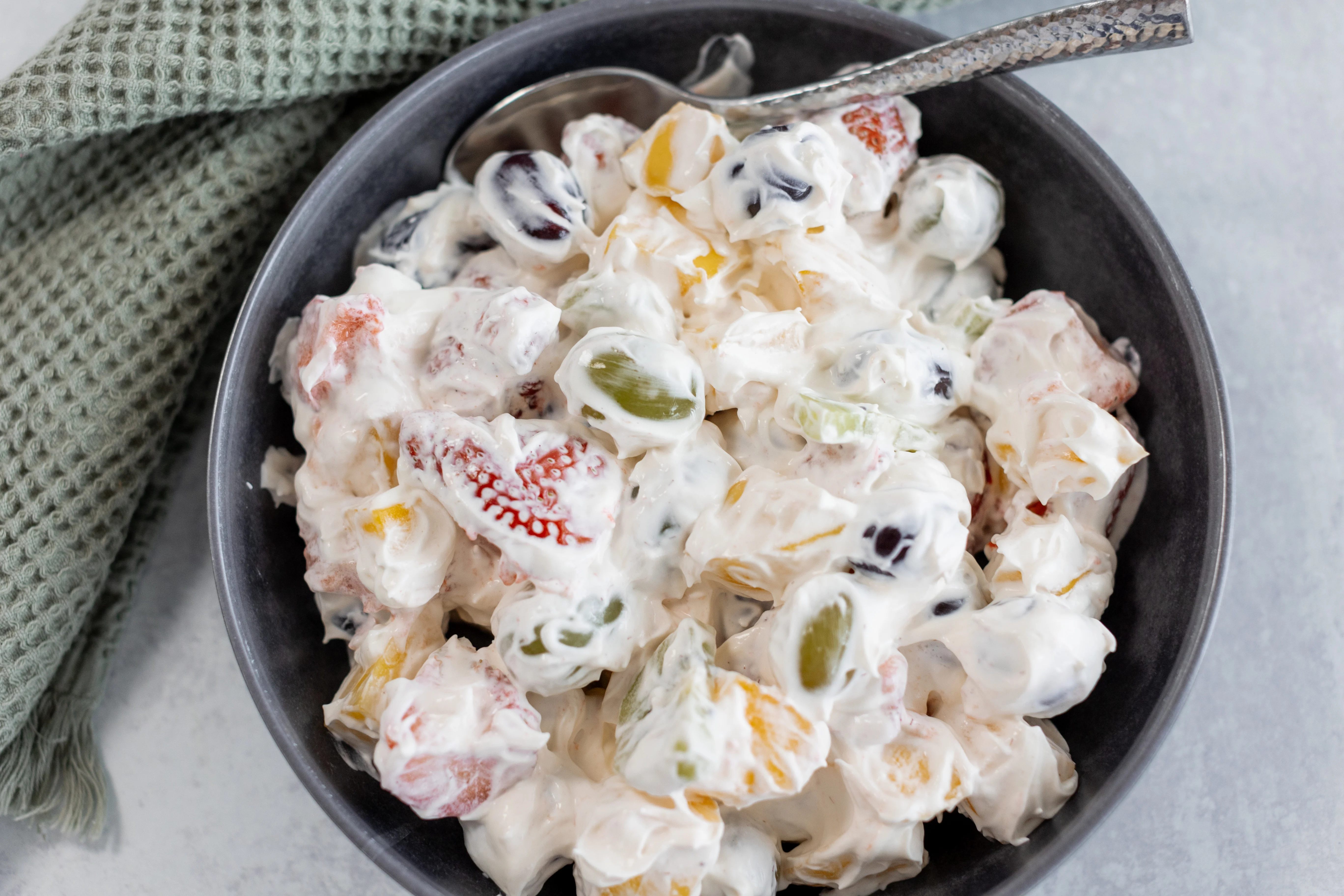 Cheesecake Fruit Salad | Easier Eats