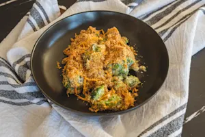 Pearl Onion Broccoli Bake