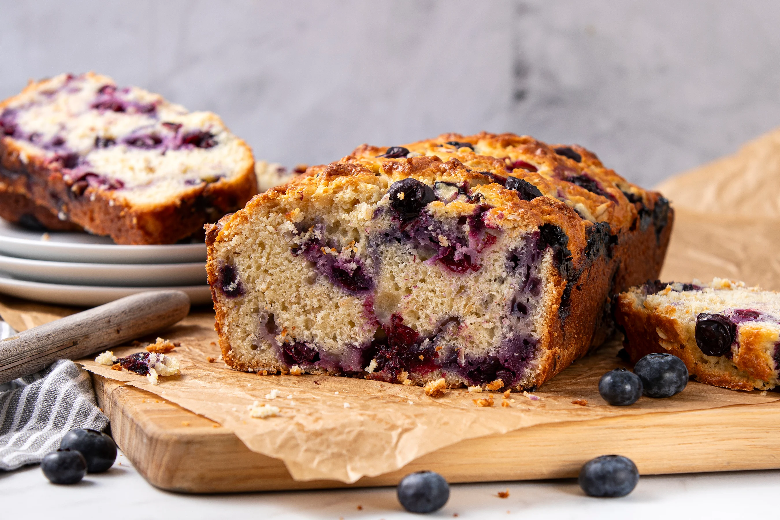 Hearty Blueberry Oatmeal Loaf | Recipe Reader