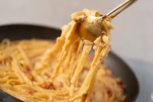 Sinful Sun Dried Tomato Pasta