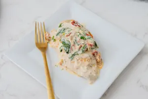 Baked Tuscan Chicken Breasts