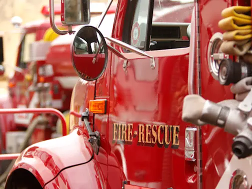 Police Say Woman Gives Bizarre Explanation for Apartment Fire-main