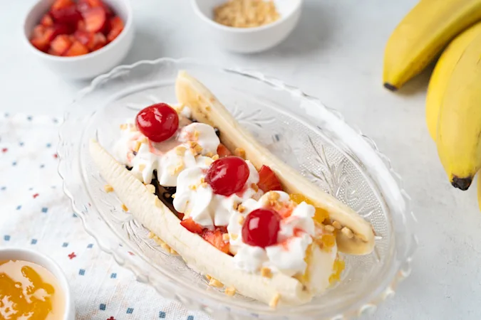 Two-Spoon Banana Split