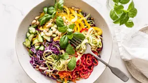 Light Asian Noodle Salad 1