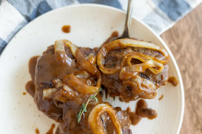 The Works Hamburger Steak