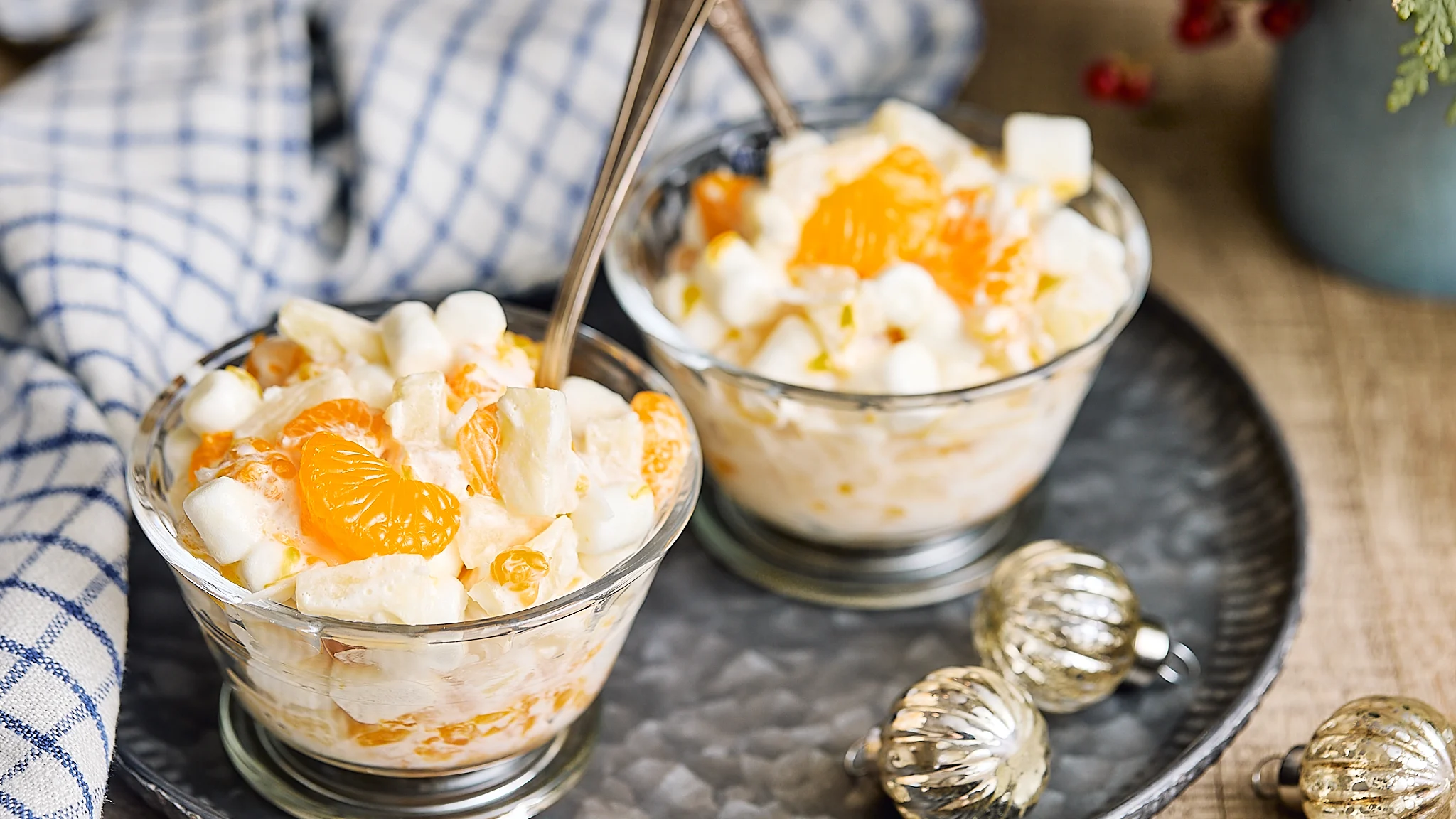 Auntie's Christmas Ambrosia Salad | Recipe Saver