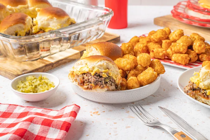 Dad's Chopped Cheeseburgers 1