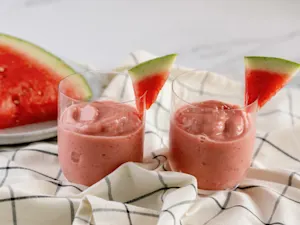 Creamy Watermelon Smoothies