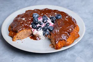 Glazed Italian ring cake -3